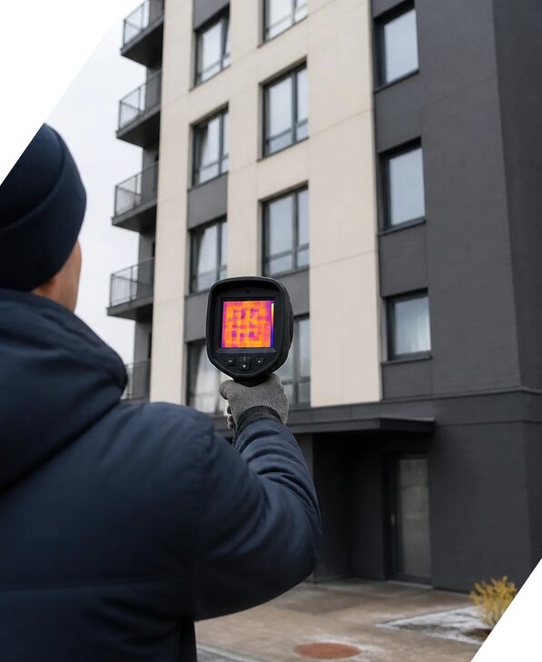 Тепловизионное обследование зданий в Белой Калитве от 5186 р. | ЭкспертизаРоссия