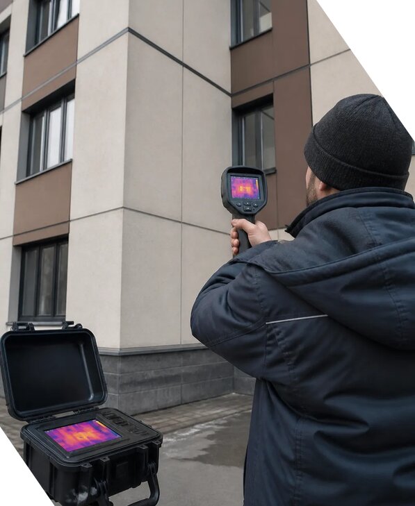 Тепловизионное обследование зданий и сооружений в Белой Калитве